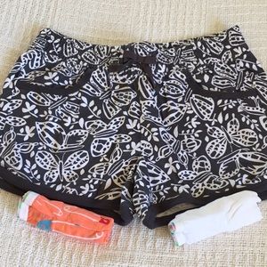 NWT Girls size L 10-12 shorts, two pair of panties